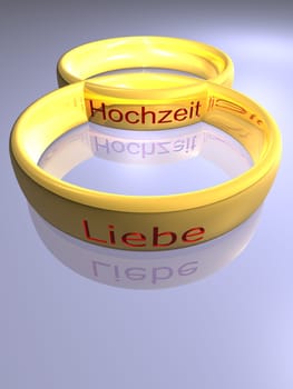 Abstract - Rings - 3D