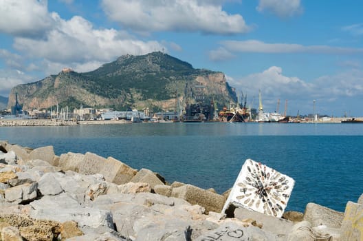 The port of Palermo