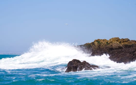 Powerful sea