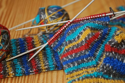 Stocking festricken