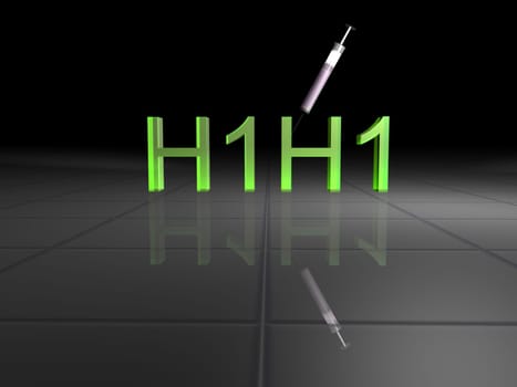 H1N1 - Virus - Swine flu - Vaccination