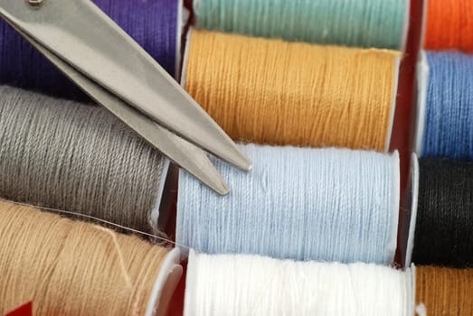 colorful threads