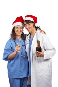 Female doctors party