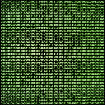 Digital - Code - 3D - Texture