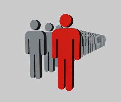 Queue - 3D