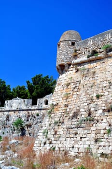Medieval fortress in Rethymno, Crete