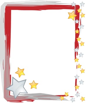 Christmas Stars Christmas Card