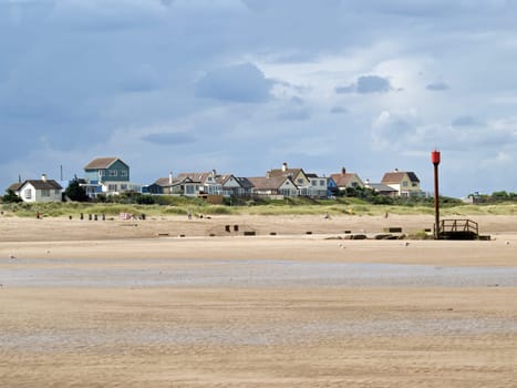 Houses on the beach