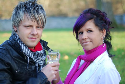 Happy couple