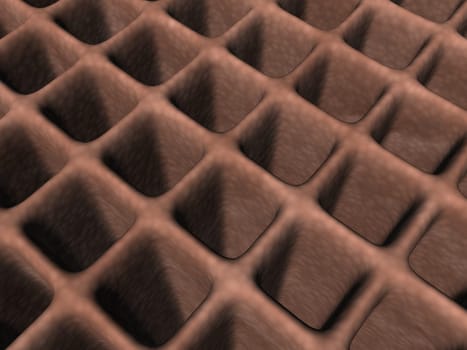 Abstract - Skin Cells - Skin - 3D