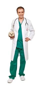 doctor and skull