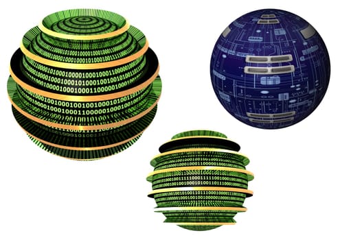 Globalization - 3D - Ball Set
