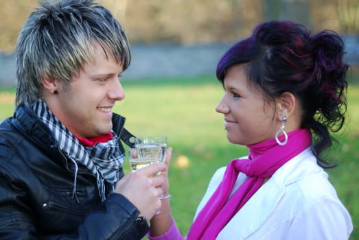 Happy couple