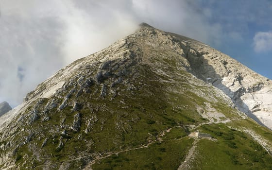 Watzmann with Hocheck summit