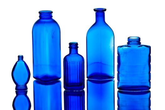 Five Antique Bottles