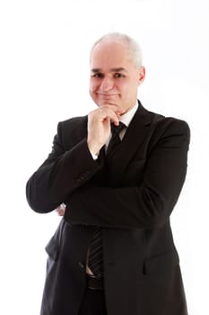 Ein freundlicher, älterer Herr im Anzug lächelt.