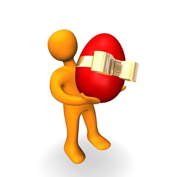 Easter Egg Big 3D