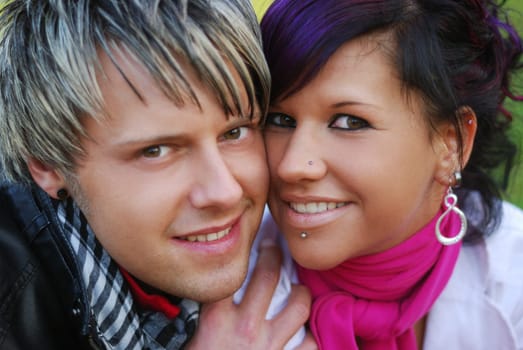 Happy couple