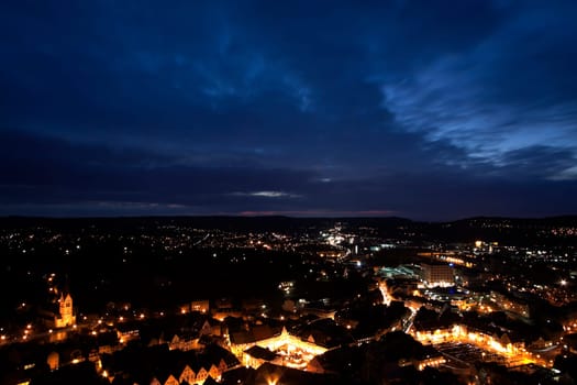Kulmbach by night