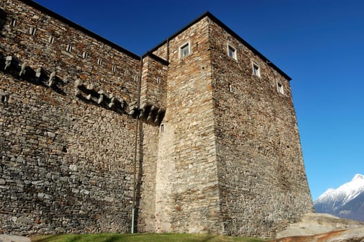 Sasso Corbaro castle