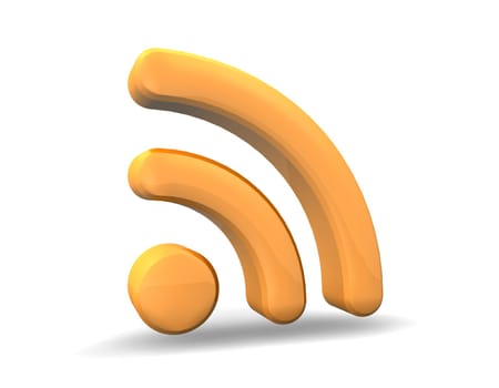Orange RSS 3D