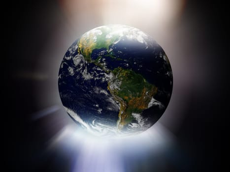 Earth in space