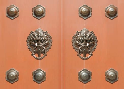 Traditional Chinese door