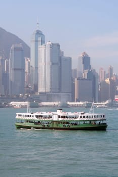 Ferry in Hong Kong