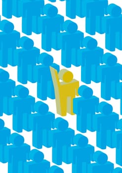 icons representing a group of people