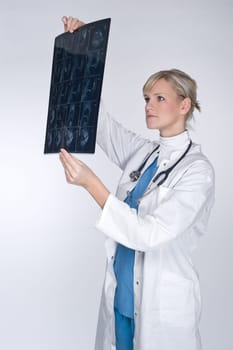 female doctor or woman doctor