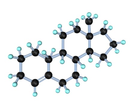 3D Estrogen Molecule