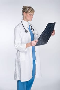female doctor or woman doctor