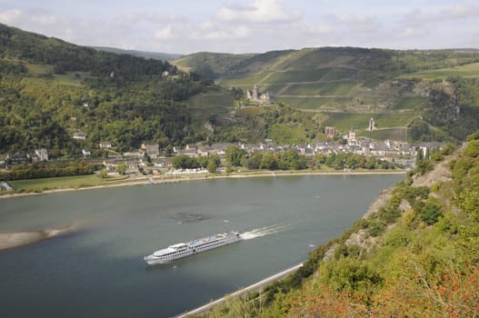 Rhine near Bacharach
