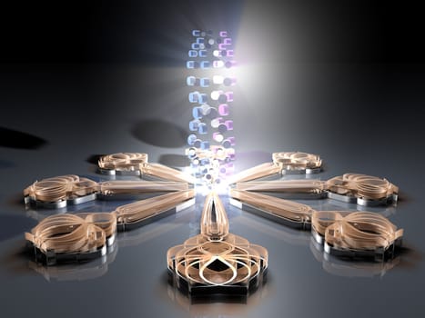 Fountain of Youth - Abstract - 3D