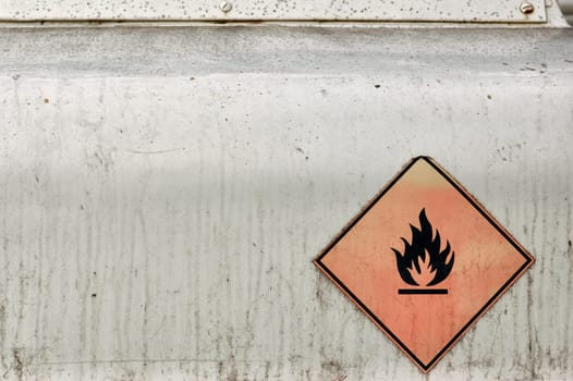 flammable material