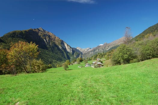 Mountain Village landscape