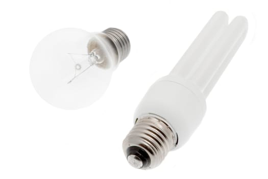 Incandescent bulb and energy-saving lamp