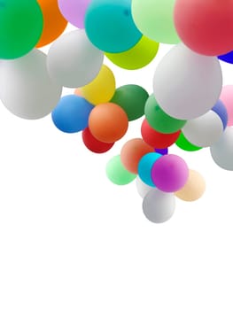 Balloons with text space