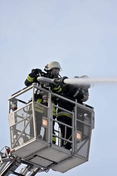 Residential building fire VIII