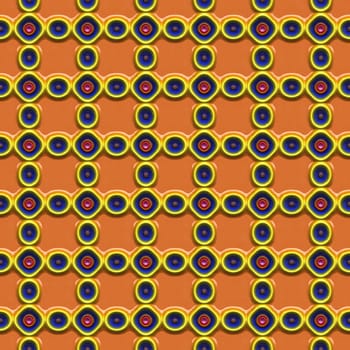 3d plastic ornamental pattern