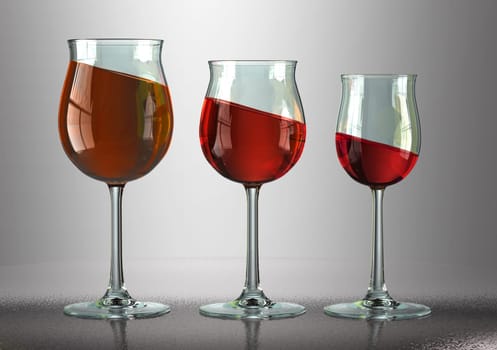Wine glasses