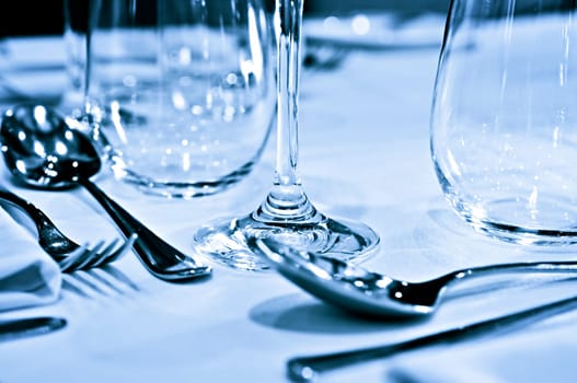 Tableware closeup