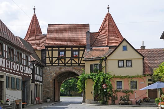 City gate in Prichsenstadt