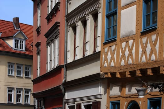 Half-timbered houses