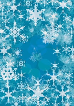 Christmas card frame