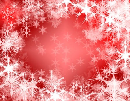 Christmas card frame