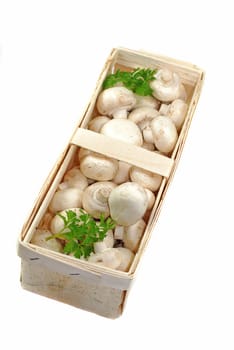 white mushrooms