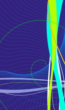 Background Mesh Raster Curves