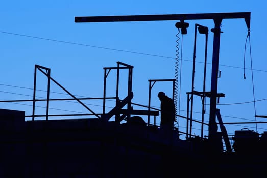 Construction worker,building construction