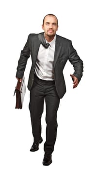businessman running